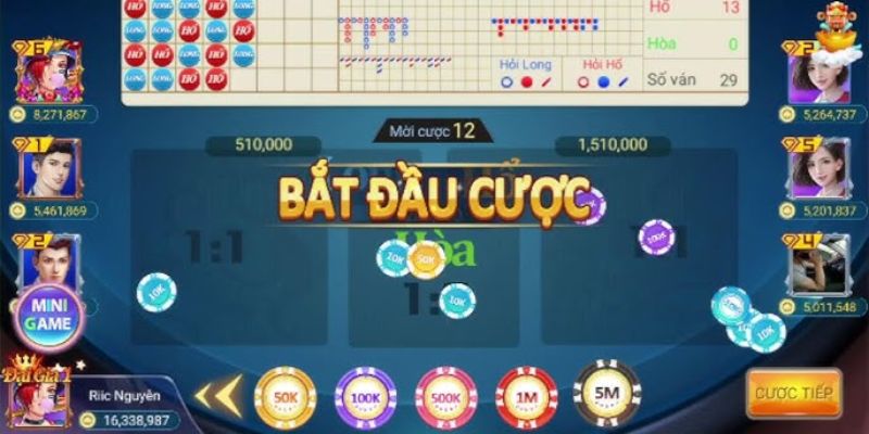 cách chơi rồng hổ